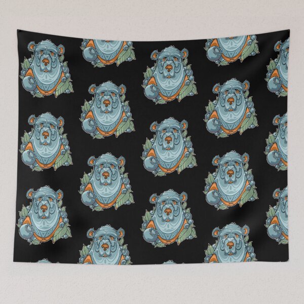 Item preview, Blueberry Bear designed and sold by Chad Carter Brushworks.