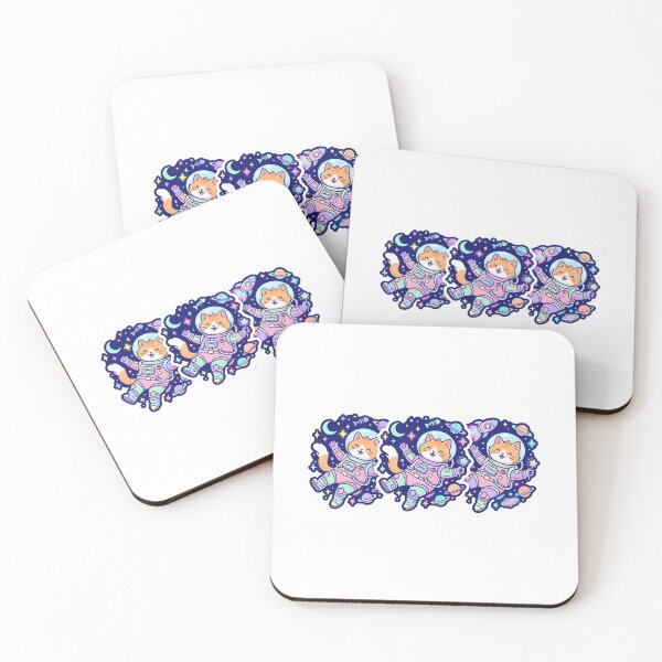 Item preview, Cute Space Cat Sticker Pack Kawaii Catnaut Galaxy Aesthetic designed and sold by crazyhome.