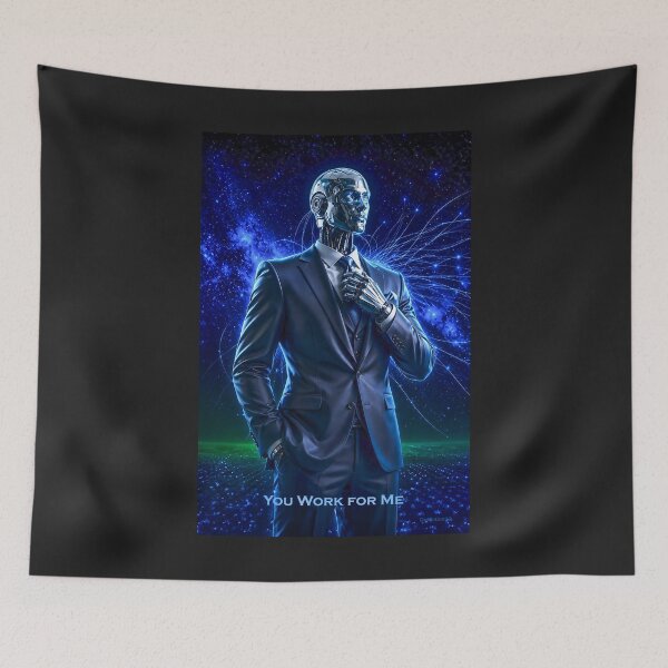 Item preview, YOU WORK FOR ME - AI the New Boss  designed and sold by DBM Photo Art 1.