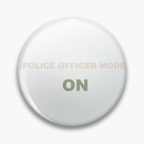 Item preview, Police Officer Mode: On - Police Officer designed and sold by RetroThreadWorks.