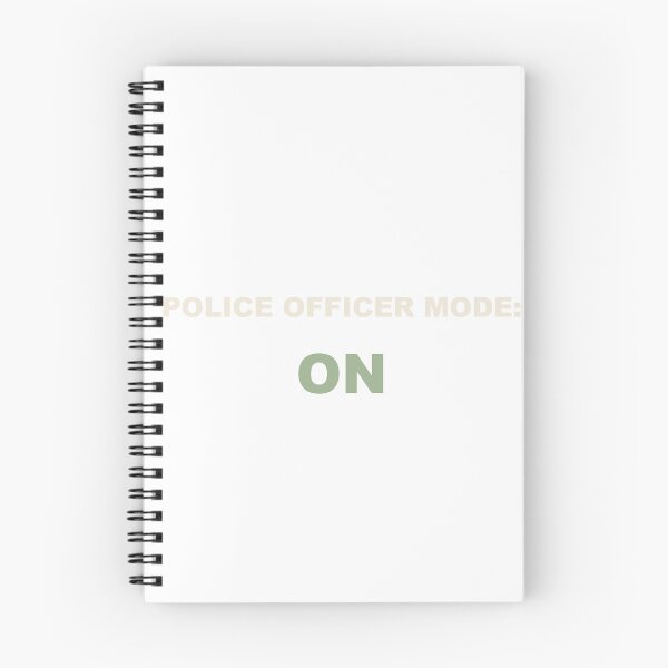 Item preview, Police Officer Mode: On - Police Officer designed and sold by RetroThreadWorks.