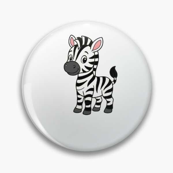 Item preview, Cute Cartoon Zebra Standing Vector Illustration designed and sold by argopalazoni17.