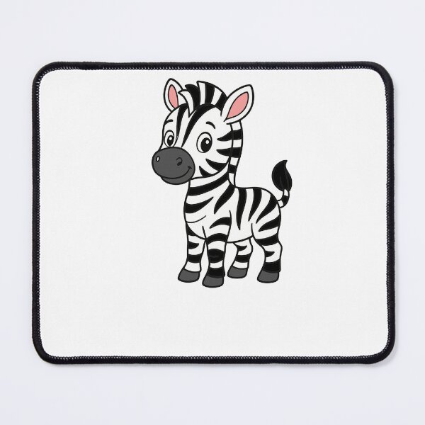 Item preview, Cute Cartoon Zebra Standing Vector Illustration designed and sold by argopalazoni17.