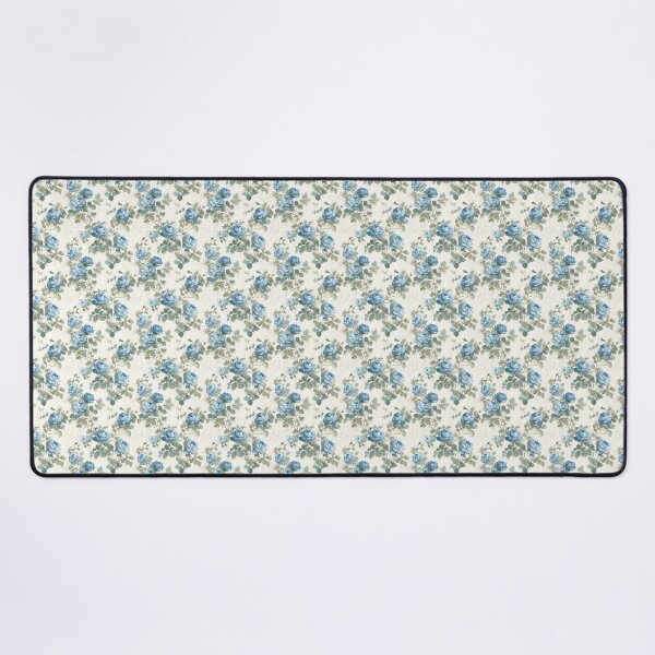 Item preview, Distressed Vintage Blue Floral designed and sold by LouieVanille.