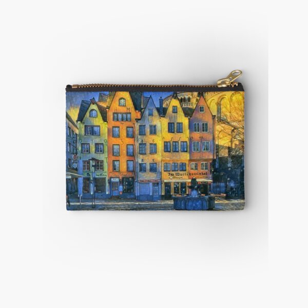 Item preview, Colorful buildings in Cologne's "Altstadt" designed and sold by sid1802.