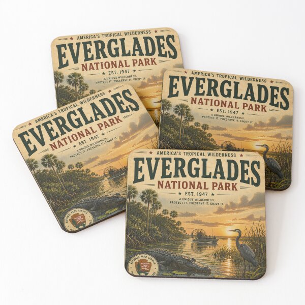 Item preview, Everglades National Park – US National Parks Collection designed and sold by SlanPOD.