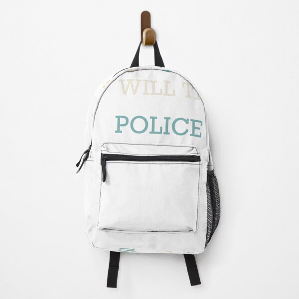 Item preview, Warning: Will Talk About Police Officers - Police Officer designed and sold by RetroThreadWorks.