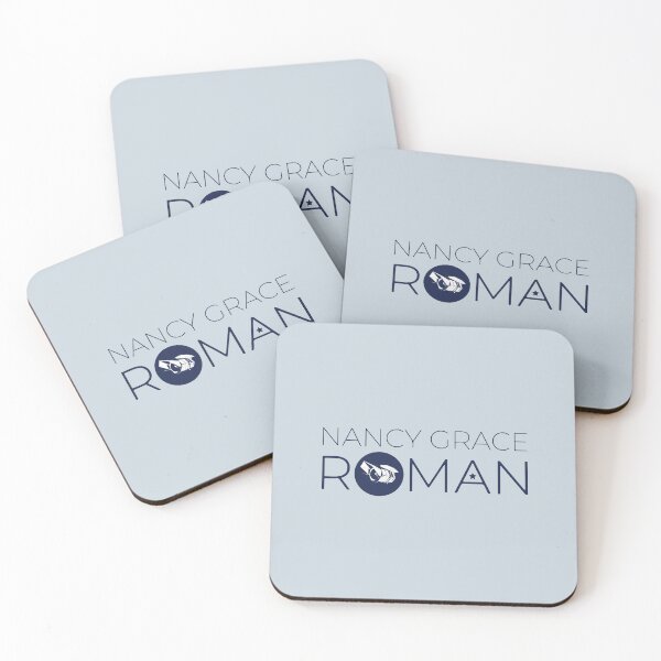 Item preview, NGRST Nancy Grace Roman Space Telescope Blue Banner Astronomy Logo designed and sold by KiwiRider.
