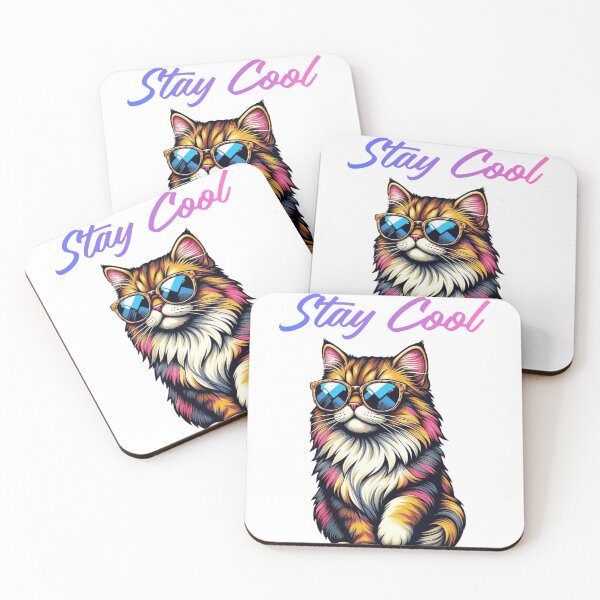 Item preview, Cool Cat in Retro Sunglasses  designed and sold by EmilMarkt.