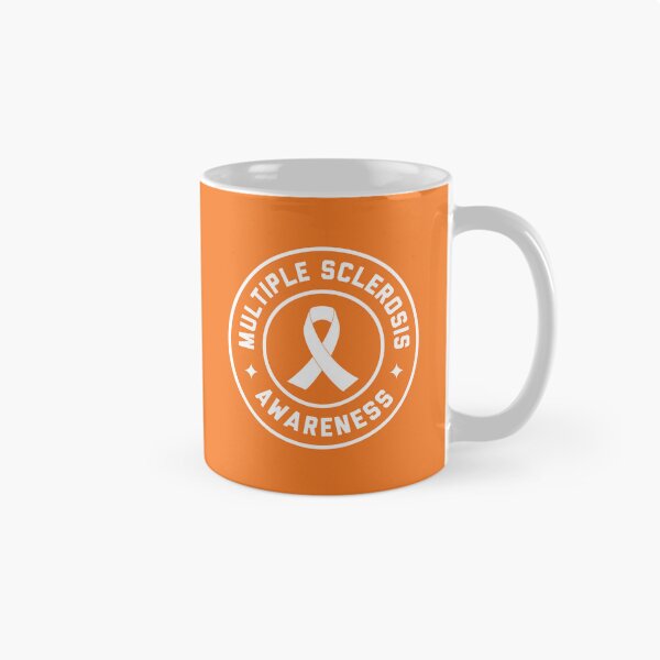 Item preview, Multiple Sclerosis Awareness | Orange Ribbon Warrior | MS Awareness Gift | Stronger Than MS #5 designed and sold by SalahBlt.