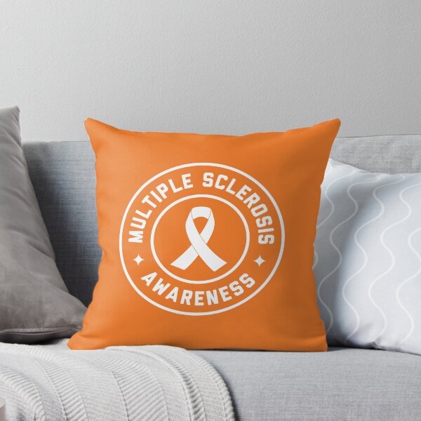Item preview, Multiple Sclerosis Awareness | Orange Ribbon Warrior | MS Awareness Gift | Stronger Than MS #5 designed and sold by SalahBlt.