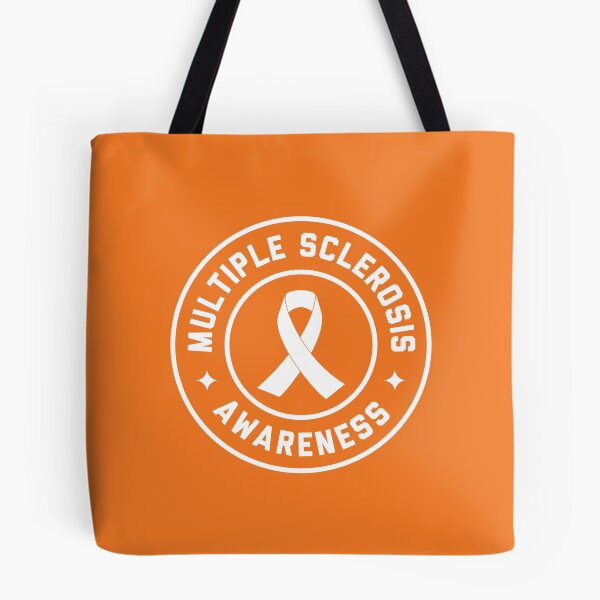 Item preview, Multiple Sclerosis Awareness | Orange Ribbon Warrior | MS Awareness Gift | Stronger Than MS #5 designed and sold by SalahBlt.