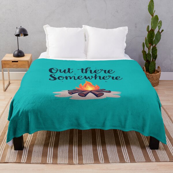 Item preview, Out There Somewhere – Wanderlust Campfire Adventure designed and sold by Chroma Dreams .