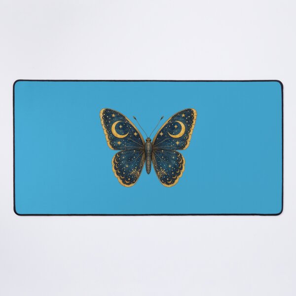 Item preview, Celestial Butterfly Vintage Moon and Stars Art designed and sold by Aliplus+.