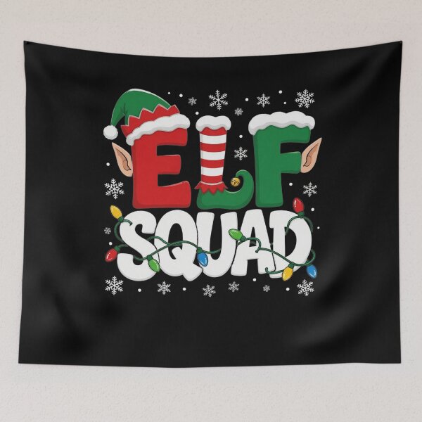 Item preview, Elf Family Christmas Matching Pajamas Xmas Elf Squad designed and sold by clothesy7.