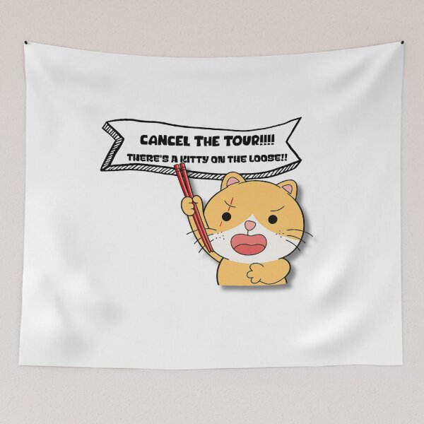 Item preview, Cancel the tour - kitty on the loose  designed and sold by ARMYPLUGCO.
