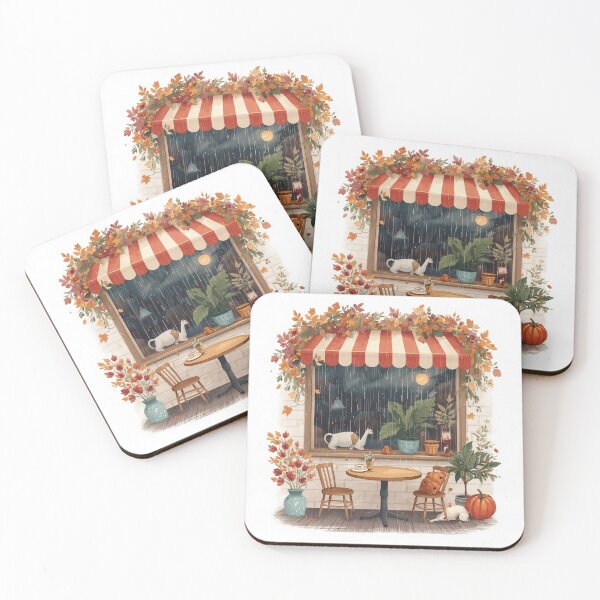 Item preview, Rainy Window Café  designed and sold by catcurio.