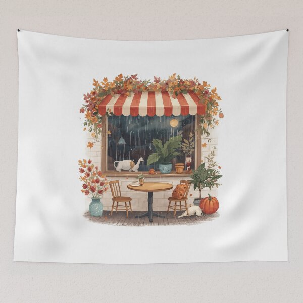 Item preview, Rainy Window Café  designed and sold by catcurio.