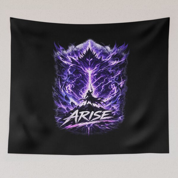 Item preview, ARISE Dark Fantasy Warrior Power Graphic Design designed and sold by TheAllInStore.