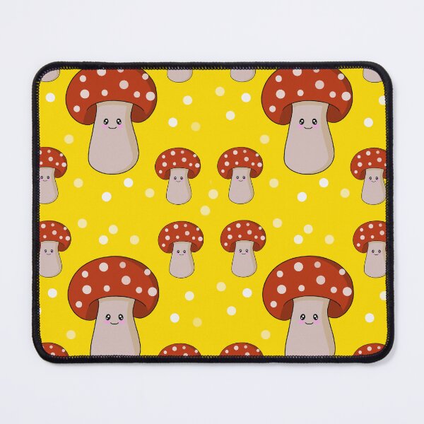 Item preview, Cute mushrooms seamless pattern designed and sold by Ruby Vazquez.