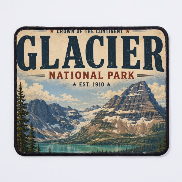 Item preview, Glacier National Park – US National Parks Collection designed and sold by SlanPOD.