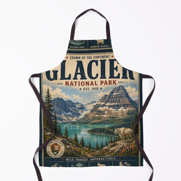 Item preview, Glacier National Park – US National Parks Collection designed and sold by SlanPOD.