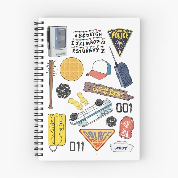 Item preview, Stranger Things Hawkins Icon Collection designed and sold by O.T.R Designs.