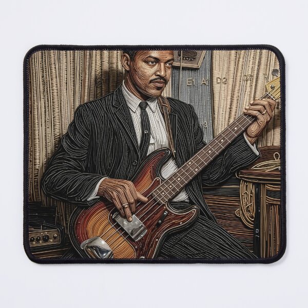 Item preview, James Jamerson Bass String Art designed and sold by POPARTLOGOTEES.