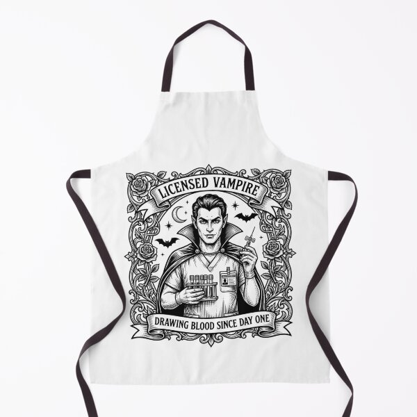 Item preview, Licensed Vampire Drawing Blood Phlebotomist designed and sold by Yakechstd.