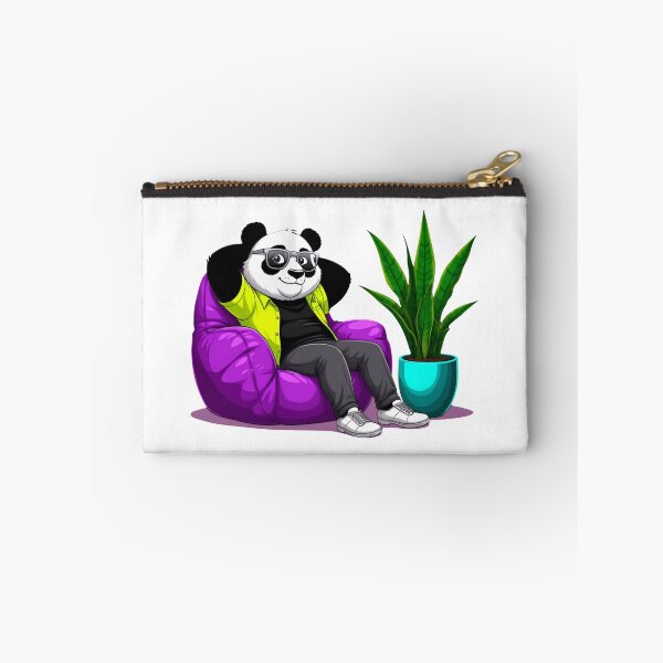 Item preview, A panda sitting in a cozy armchair. designed and sold by ANVivid.