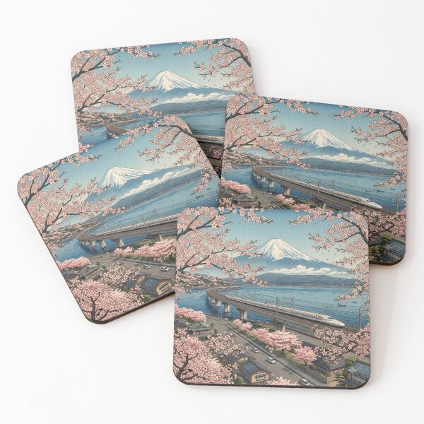 Item preview, Fuji Mountain Shinkansen designed and sold by smoochugs.