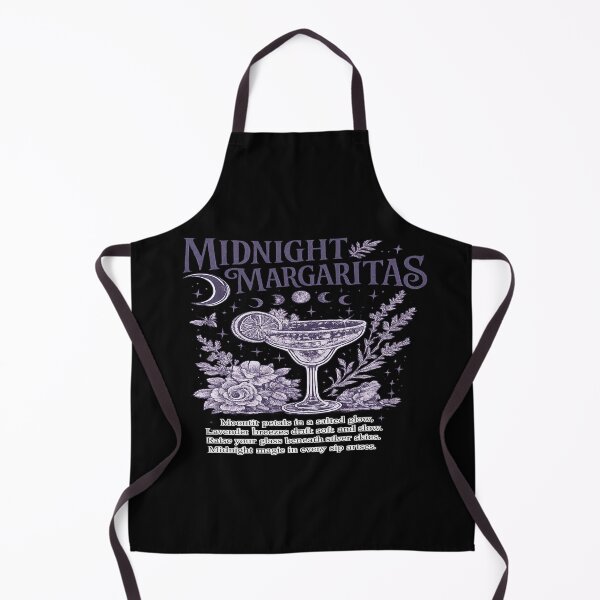 Item preview, Midnight Margaritas for Witchy Cocktail Lovers designed and sold by POD DYNASTY | Original Print On Demand T-Shirt Graphics.