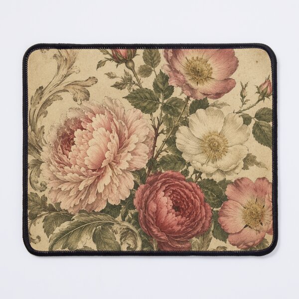 Item preview, Title: Vintage Botanical Flower Bouquet designed and sold by MWprint.