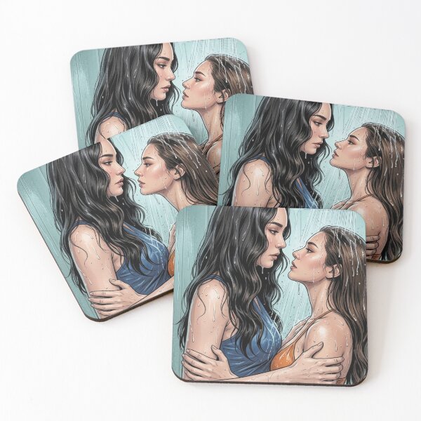 Item preview, Water Signs GJ Thai GL Lgbtq+ Comic Book Art Home Wall Decor Print Poster Pride TV Series Movie  designed and sold by Mind Space.