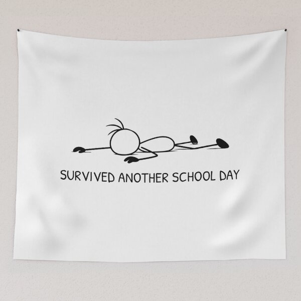 Item preview, Survived Another School Day | Funny Teacher Shirt | Teacher Appreciation Gift designed and sold by Pebl-Co.