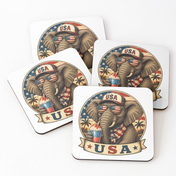 Item preview, Elefante genial disfruta de una refrescante piña colada designed and sold by JonysCreativeDesigns.