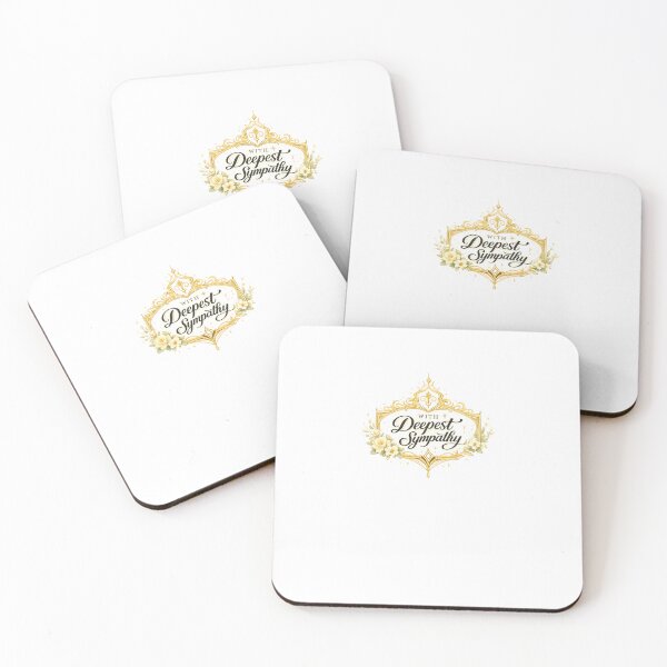 Item preview, with deepest sympathy designed and sold by DailyQuestPrint.