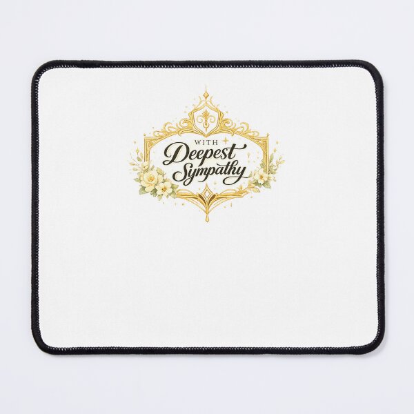 Item preview, with deepest sympathy designed and sold by DailyQuestPrint.
