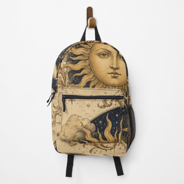 Item preview, Vintage Celestial Sun and Moon designed and sold by MWprint.