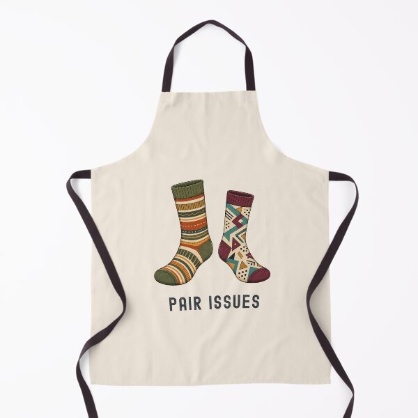 Item preview, Pair Issues | Funny Mismatched Socks Retro Vintage T-Shirt designed and sold by Made You Smirk.