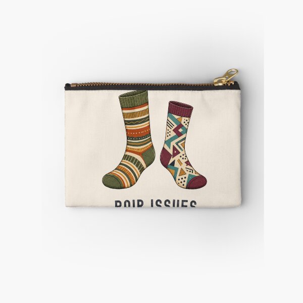 Item preview, Pair Issues | Funny Mismatched Socks Retro Vintage T-Shirt designed and sold by Made You Smirk.