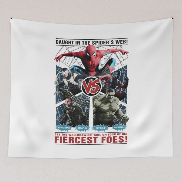 Item preview, Comic Web Battle Heroes and Villains Graphic T-Shirt designed and sold by shlana.