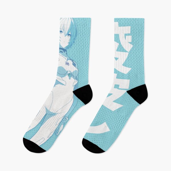 Item preview, Rei Cute Duotone Soft Blue  designed and sold by AnimeArsenalPrints.