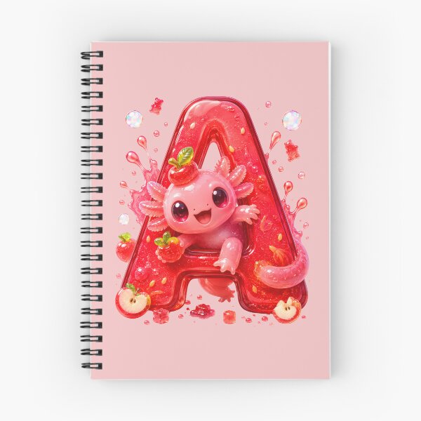 Item preview,  Letter A Kawaii Jelly Alphabet | Cute Gummy Apple Mascot Sticker designed and sold by VectorJoy.