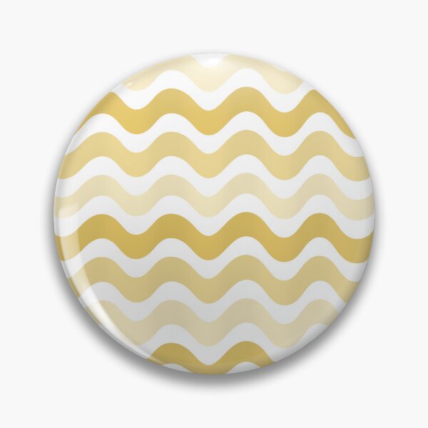 Item preview, 3D Abstract wave pattern- Yellow shade designed and sold by Pattern Petals.