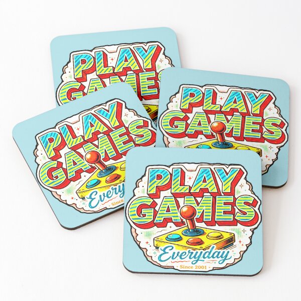 Item preview, Play Games Everyday Since 2001 | Retro Arcade Gamer Design designed and sold by AstronautMerch.