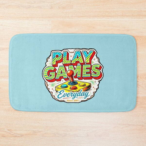 Item preview, Play Games Everyday Since 2001 | Retro Arcade Gamer Design designed and sold by AstronautMerch.