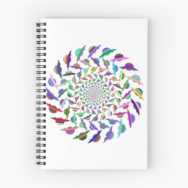 Item preview, UFO Rainbow Spiral designed and sold by The Painted Lamb.