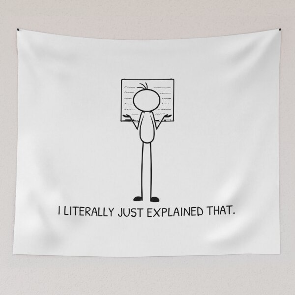 Item preview, I Literally Just Explained That Funny Teacher Shirt | Teacher Humor | Classroom Graphic Tee designed and sold by Pebl-Co.
