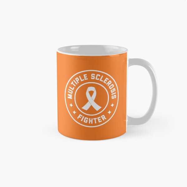 Item preview, Multiple Sclerosis Fighter | Orange Ribbon Warrior | MS Awareness Gift | Stronger Than MS #2 designed and sold by SalahBlt.